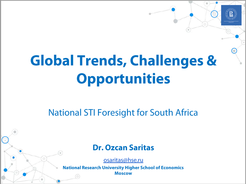 Global Trends, Challenges & Opportunities