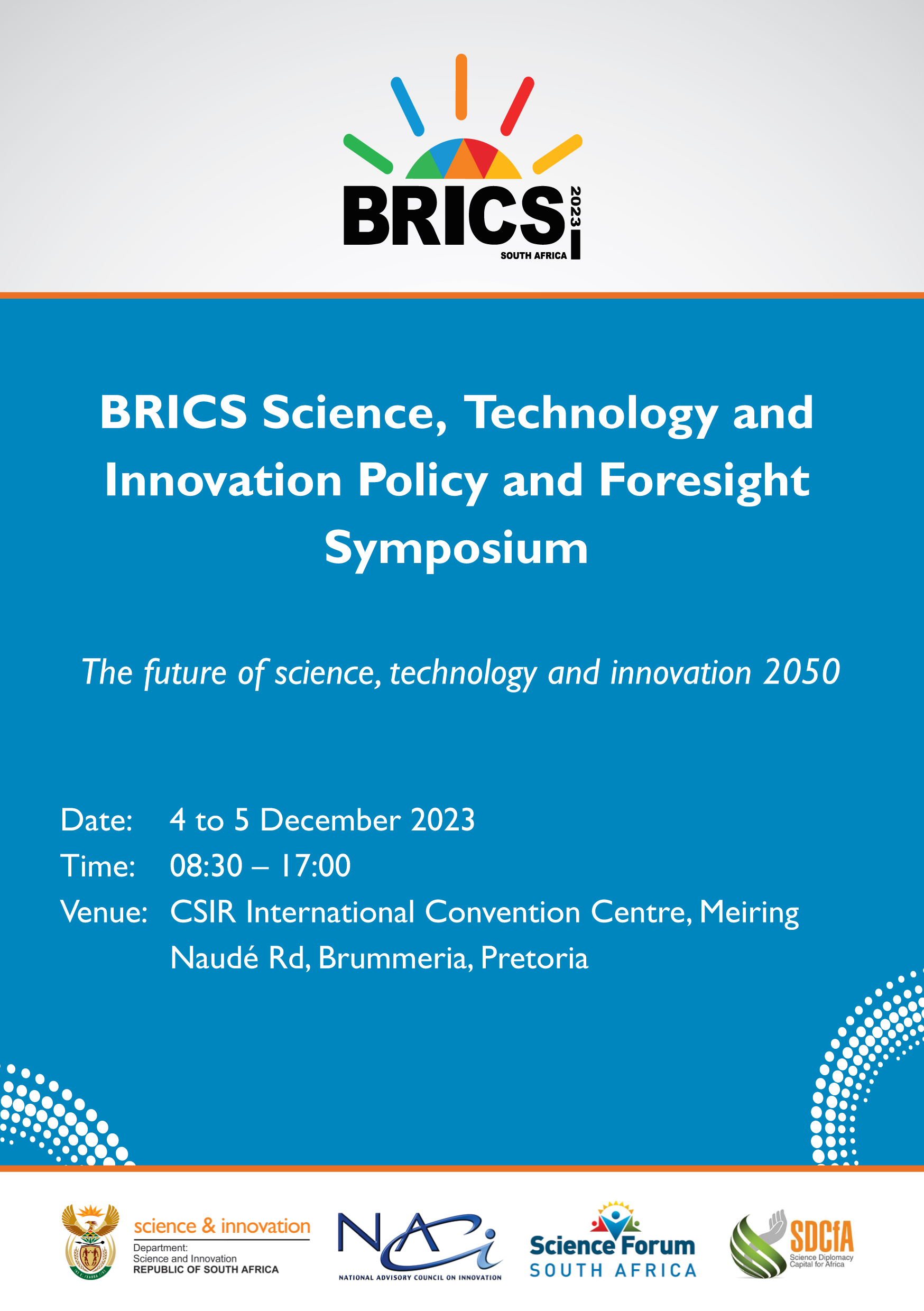 Invitation_ BRICS Science Technology and Innovation Policy and Foresight Symposium